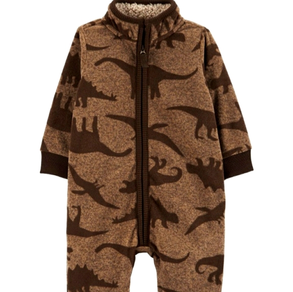 Fleece zip up bodysuit - Picture 1 of 1